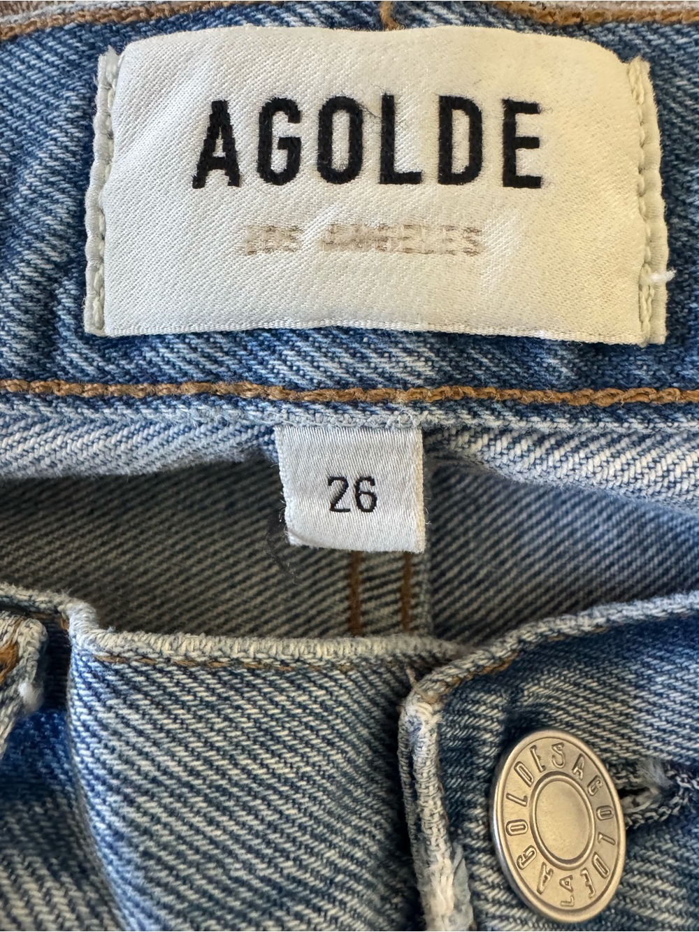 Agolde Ren High-Rise Wide-Leg Jeans - Picture 4 of 4
